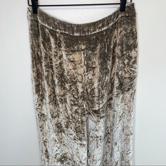 Vintage Talbots Collection Crushed Velvet Pants Silk Blend - Picture 4 of 11
